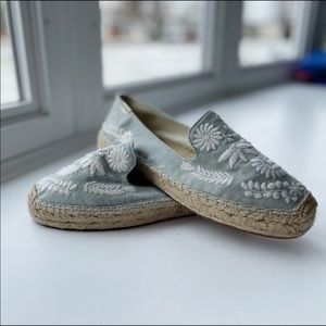Soludos Embroidered Espadrille Flats